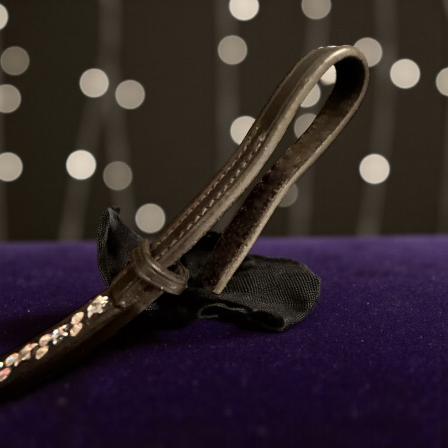 Stirnriemen „Starlight-Eleganz“ Schnellwechselsystem mit Klick-Verschluss oder Klettverschluss