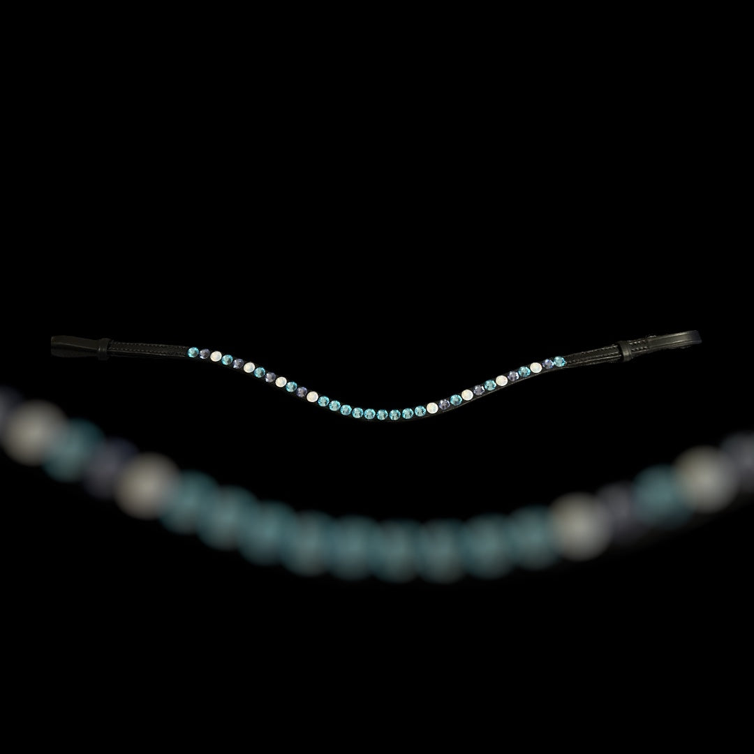 Stirnriemen - AquaTwist Elegance mit Klettverschluss